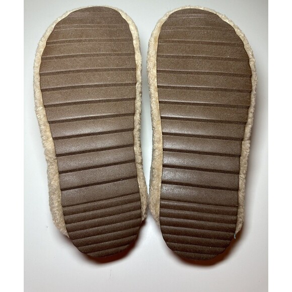 Steve Madden Beige Fuzzy Slippers - Picture 7 of 7